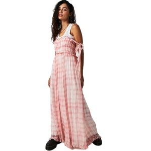 Free People Dorothy Gayle Maxi Dress in Pink